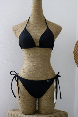 Santorini | Black | Bikini Top